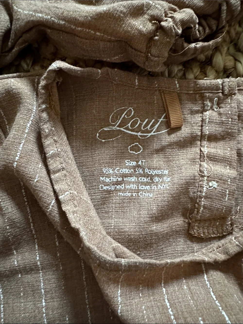 Pouf Baby Matching set NWOT